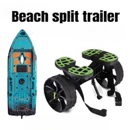 Beach Split Tug Kayak/plastic Trailer/boat/cart/ATV Mobile Wheels Adjustable