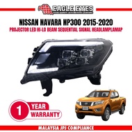 NISSAN NAVARA NP300 2015-2020 PROJECTOR LED HI-LO BEAM SEQUENTIAL SIGNAL HEADLAMP
