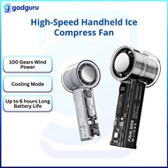 Gadguru X05 100 Level Refrigeration Cooling Handheld Fan X05 Portable Mini Fan Rechargeable With Icy