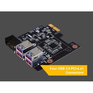 BIOSTAR PCIe X1 USB 3.0 Crypto Mining Expansion Card (DCBTC2)