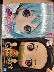 Banpresto Q Posket 初音未來 & 竈門禰豆子 公仔