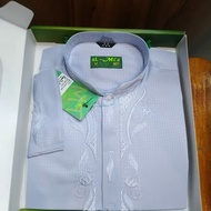 BARU!!! Koko almia Biru baju koko pria Baju Koko al-mia MT warna (kualitas di atas al-mia Premium) M