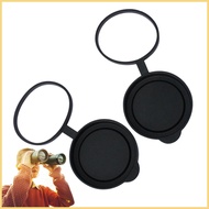 1set/2PCS 10x42 Durable Rubber Len Cover Caps For Binoculars Objective Optics Protection Covers Dust Guard aicn1sg