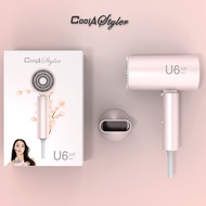 Coolastyler ไดร์เป่าผม 1800W hairdryer เครื่องเป่าผม มอก. ปรับความร้อน แรงลมได้ ไดเป่าผม รุ่นยอดฮิต