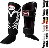 Twins Special Shin Guard Protector Fancy Fsg Color Black White Gold Silver Size S M L For Protection
