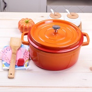 Export cast iron enamel stock pot 24 thick old enamel pot cooker cooker pot Cookware General