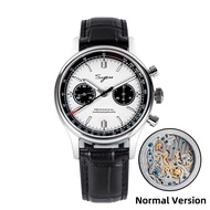 Sugess 1963 Pilot Watch Men Mechanical Chronograph Panda Wristwatch Air Force Sapphire Waterproof fo