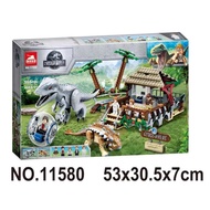 ตัวต่อเลโก้Lego Jurassic Tyrannosaurus Rex vs Ankylosaurus 75941 Puzzle Assembled Building Block Toy