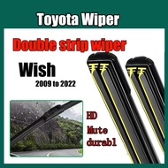 Double Wiper TOYOTA WISH 2009~2022 WISH Wiper TOYOTA WISH Double Rubber Strip Wiper