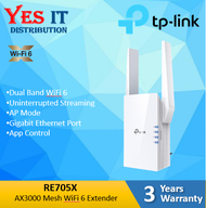 TP-Link RE505X AX1500 / RE605X AX1800 / RE705X AX3000 WiFi 6 Dual Band Range Extender Repeater OneMe