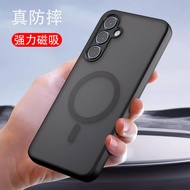 Suitable for Samsung a55 Phone Case Magnetic New galaxy a55 5g Phone Case a54 a35 Silicone a34 Shock