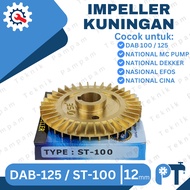 Brass IMPELLER FAN DAB 125 / ST 100 / DB 125 SAN-Ei WATER PUMP SPAREPART