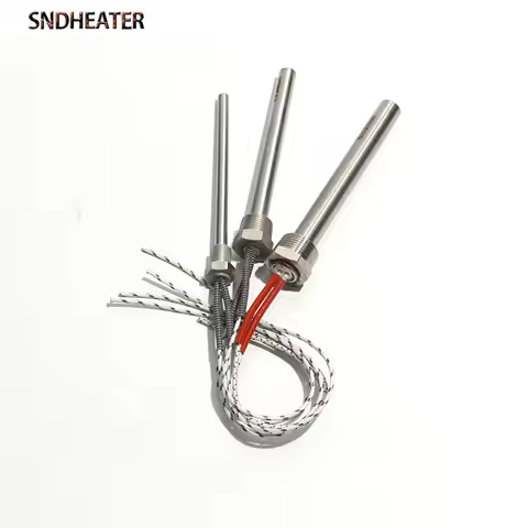 SNDHEATER 220V Threaded Cartridge Heating Element DN15/DN20/DN25 Electric Heater Rod 250/500/1000/15