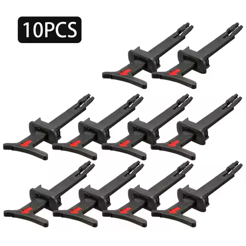 10X Car Engine Front Hood Grille Latch Hand Cover Lock Release Handle For VW Golf 4 Bora MK4 1999-20