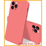 iPhone 12 Pro Case, Liquid Silicone, Shockproof, Thin, TPU Cover, Wireless Charging, Lens Protection