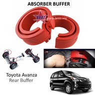 Toyota Avanza OEM Rear B-Type Car Shock Absorber Buffer /Spring Bumper/ Power Cushion Buffer (Red)