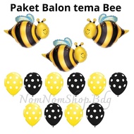 Birthday decoration package set Bee birthday decoration set Bee/