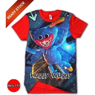 Poppy Playtime Huggy Wuggy 3D Animated Cartoon Kids Clothes #REG-777