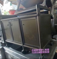 名誠傢俱辦公設備冷凍空調餐飲設備♤鋁架 泡茶車 物置櫃 收納櫃