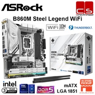 Asrock B860M Steel Legend WiFi Motherboard mATX Intel LGA 1851 DDR5 Thunderbolt