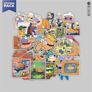 [100PCS] Stickers Pack Mermaid Man And Barnacle Boy Aesthetic Vinyl Waterproof Decoration Sticker La