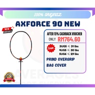 【READY STOCK】100% Orignal Axforce 90 New Badminton Unstrung Racket 雷霆90 NEW【FREE GRIP & BAG COVER】