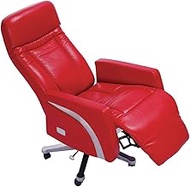 Beautiful Leather Luxury Boss Chair, Electric Computer Chair Home Office Chair Reclining Executive Chair Ergonomic Chair Reclining 360 Degree Swivel With Armrest Lever Operator Chairs