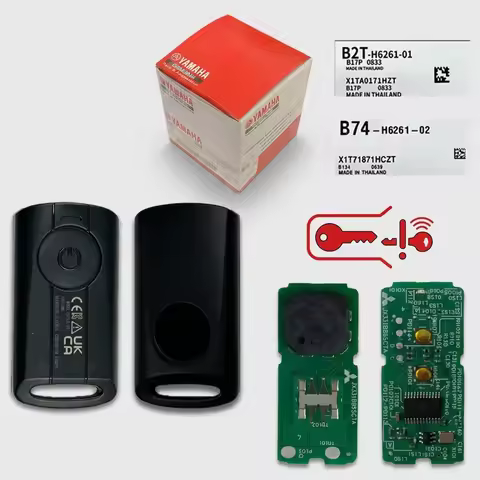 Original B74H626102 Remote Keyless Smart Key 315/434Mhz Motorcycle For Yamaha Aerox Fazzio Freego Xm