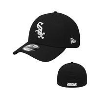 NEW ERA 39THIRTY 3930 MLB Chicago White Socks SOX Black Full-Sealed Old Hat Baseball Cap ⫷ ScrewCap 