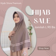 Kerudung Hijab Jamilah Original  L 90 Bis Paling laris Murah 