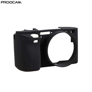 Proocam Silicone Case Cover Protective Skin for Sony A6000 – Black Camera Accessories