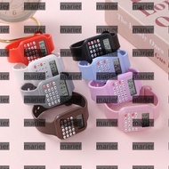 MARIER Micro Calculator Watch, Date Display Cartoon Electronic Digital Calculator, Portable Multifun