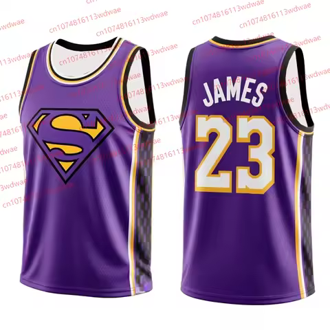 2026 USA Classic Basketball Jersey Superman basketball vest LeBron James 23 Basketball Jersey Fans S