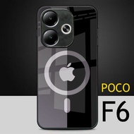 Softcase Glass Glitter For Xiaomi poco F6 - Casing hp poco F6 - Protective Case hp poco F6 - K150