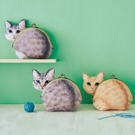 FELISSIMO 貓部 討摸貓咪-萌喵回頭口金收納包