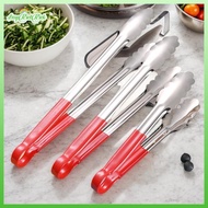 [ERHK-t] 9/12/14inch Stainless Steel Food Clip Kitchen Restaurant Baking Bread Clip Multifunctional 