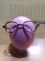 娃衣配件 無鏡片金屬眼鏡 5CM