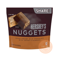 Kẹo Socola Hersheys Miniatures Nugget Milk chocolate with Toffee & almond milk chocolateKisses milk