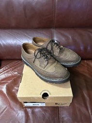 dr martens 3989 Aztec brun clair us9 通花皮鞋 牛津鞋