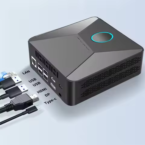 New Mini Pc 13th 12th Gen Core I7 I5 13620h 12650h Cpu Ddr4 32gb Ssd 1tb Gaming Mini Pc for Window 1