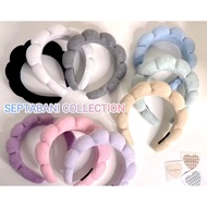 Thick, Soft Foam Cloud Headband | Cloud Headband, soft fur material, plain Korean style, Fluffy Head