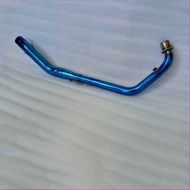 Honda NEW CB150R BLUE HEADER EXHAUST NECK PIPE RACING NEW CB 150 R EXHAUST