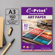 A3 ART PAPER 150gsm e-Print PAPER