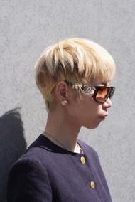 【VintageShop solo 日本直送中古包專賣店】CHANEL 香奈兒 太陽眼鏡 棕色 經典 C Logo 玳瑁紋 vintage 古董 復古 2naxv6