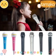 TAMAKO Microphone Prop, Practice Microphone Simulate Speech Mics Toy, Karaoke Prop Toy Stage Costume Prop Fake Microphone