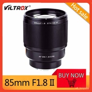 YQ8 Viltrox 85mm F1.8 II STM Full Frame Portrait Autofocus Photography Camera Lens for Sony E/A7 II Fuji X Nikon Z Canon