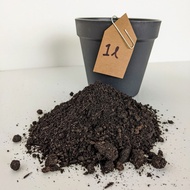 [1 Litre] Organic High Quality Potting Soil for gardening | Organic Compost | Organic Black Top Soil