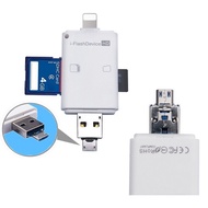 3in1 I แฟลชอุปกรณ์ USB OTG Micro USB SD SDHC TF เครื่องอ่านการ์ดสำหรับ iPhone 12 11 Pro X XS MAX XR 6 7 8 Plus สำหรับ Ipad โทรศัพท์ Android 18