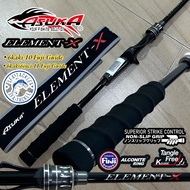ASUKA ELEMENT-X BAITCASTING (BC) ROD / ASUKA ELEMENT X BAITCASTING (BC) ROD / ASUKA ELEMENTX BAITCAS