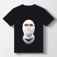 GXG IH NOM UH NIT Masked men short-sleeved T-shirt